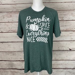 Bella Canvas Pumpkin Spice Shirt L